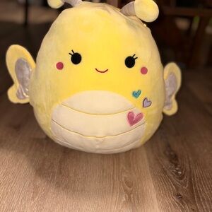 Squishmallows Nixie the yellow butterfly 12”